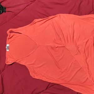 Orange tank top